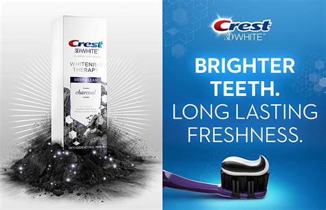 Crest 3d White Whitening Therapy Charcoal Toothpaste