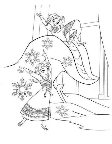 Frozen To Color For Children Frozen Kids Coloring Pages