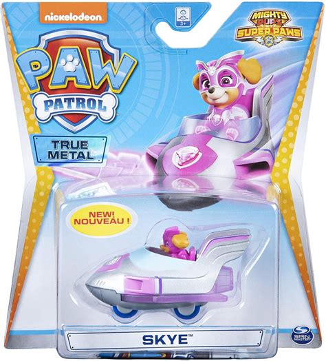 Skye Mighty Pups Super Paws Paw Patrol Diecast Car 155 Scale