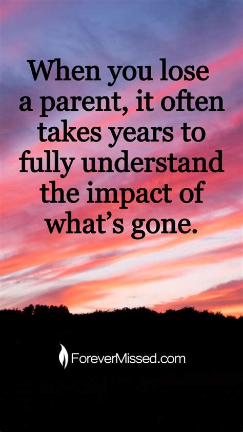 The Loss Of A Parent Makes Everyone Feel Like A Child Again ♡ The Loss