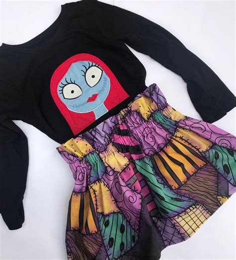 The Nightmare Before Christmas Inspired Sally Outfit Sally Etsy