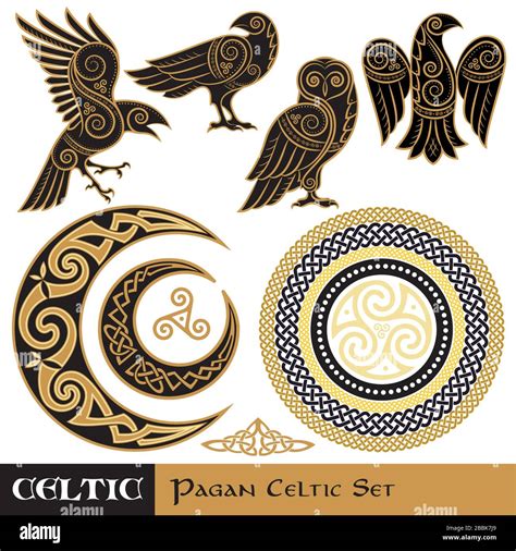 Celtic Sun And Moon Art