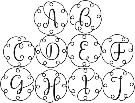 Cameo Monogram Font Bling Sass And Sparkle