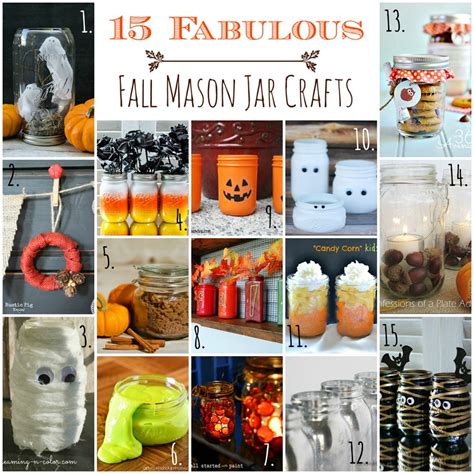 Fall Crafts In Jars Ideas Mason Jar Crafts Love