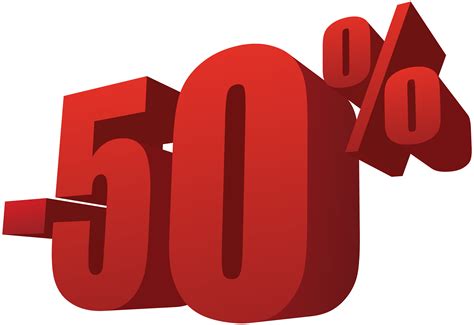 50% Off Sale PNG Transparent Image | Gallery Yopriceville - High