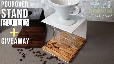 Better Tasting Coffee Diy Pour Over Coffee Stand Build Youtube