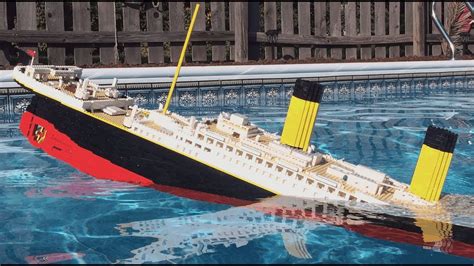 Lego Rms Titanic Sinking