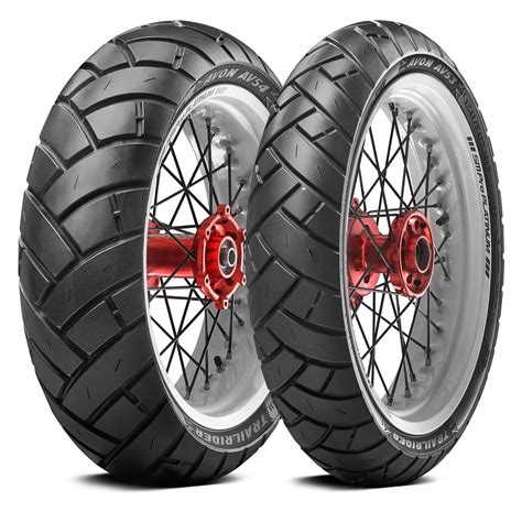 Avon tyres also offers a diverse catalog and extensive support for motorcycle enthusiasts. Avon 140/80 R 17 69V AV54 TRAILRIDER M+S REAR - MC-TYRES
