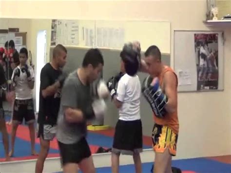 entrainement boxe thaï boxing moissagais 2013 youtube
