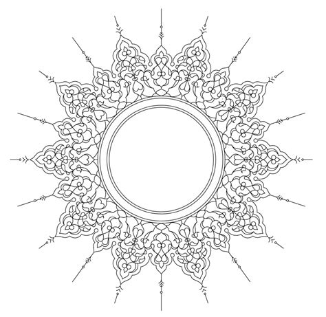 10 sketsa gambar mewarnai sederhana bunga halaman mewarnai. Border Kaligrafi Sederhana | Cikimm.com