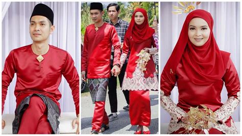 Selain baju melayu dan kurung, malaysia memiliki. FOTO Pengantin Pakai Baju Kurung & Baju Melayu Teluk ...