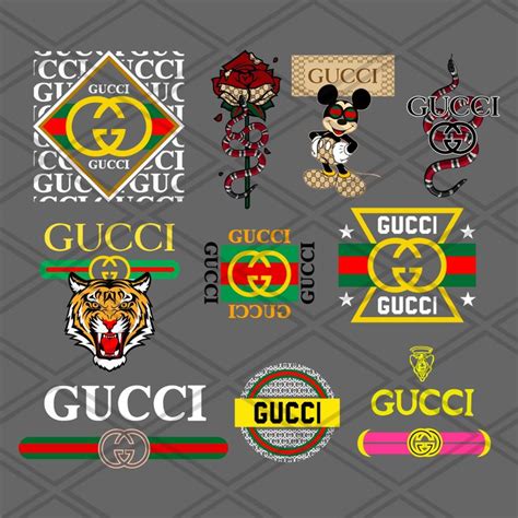 Gucci Logo Svg Files For Silhouette Files For Cricut Svg Dxf Eps