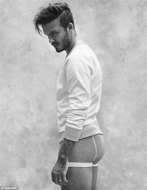 david beckham shows off his toned physique in boxers for handm campaign daily mail online