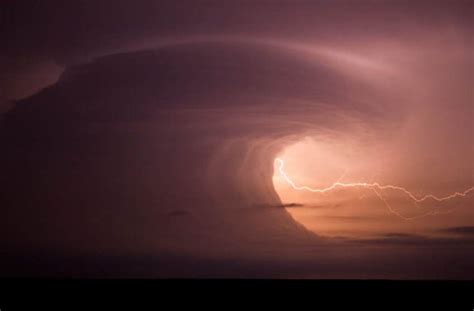 Supercell Thunderstorms This Photo Captures The Moment A Huge