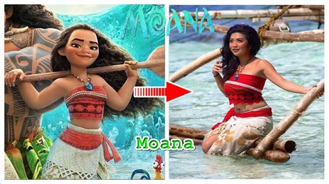 Moana Characters In Real Life Disney Moana Funny Cosplay 2018 Omg