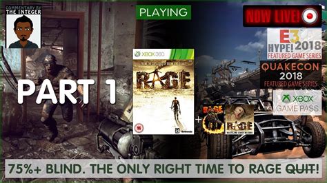 Rage Xbox 360 Walkthrough Part 1 Youtube