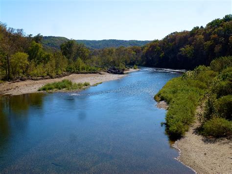 Current River From Highway 106 Bridge Granger Meador Flickr