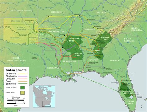 The Five Civilized Tribes Removal Of The Natives