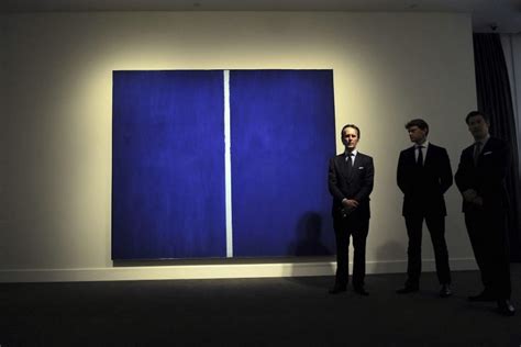 Une Oeuvre De Barnett Newman Vendue 438 Millions La Presse