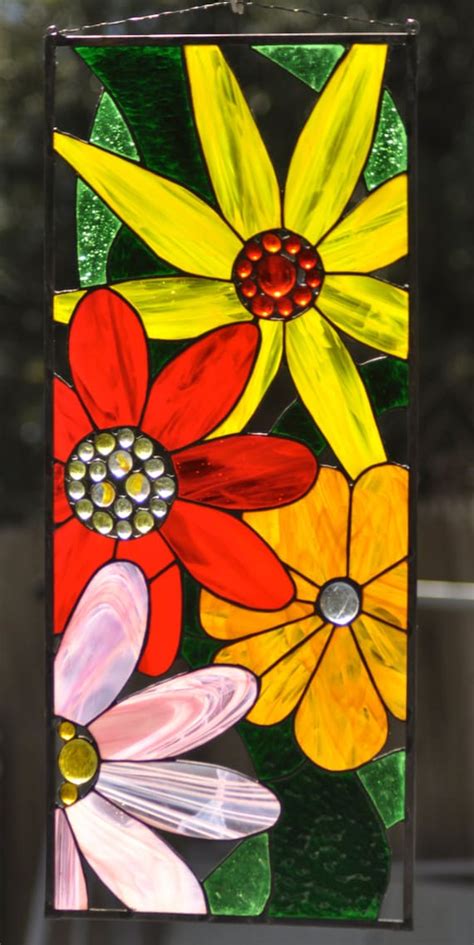 Stained Glass Window Panel Etsy