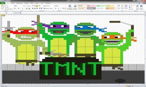 Irti Funny  6239 Tags Animated Tmnt Turtles Excel Spreadsheet