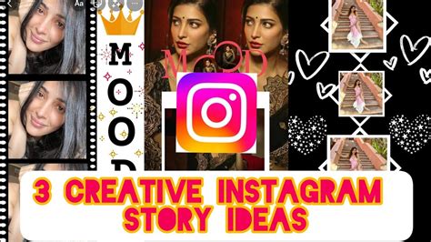 3 Creative Instagram Story Ideas Youtube