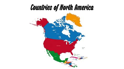 The Countries Of North America Youtube