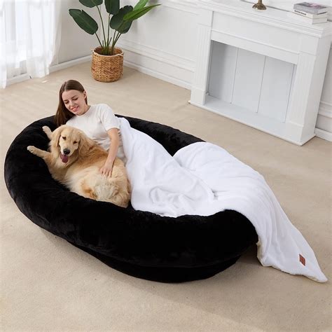 Large Bean Bag Bed For Humans Beanbag Dog Bed Human Sized Large Dog Bed