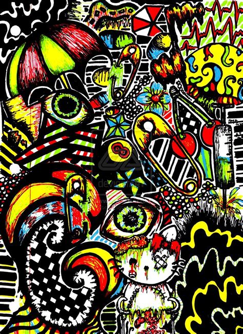 Colorful beautiful colorful cool artwork. Trippy Sketches | Trippy Sharpie Drawing...