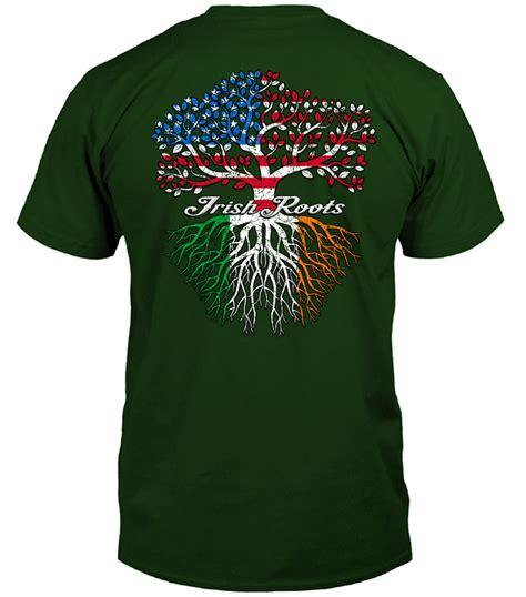 Irish Roots T Shirt The Celtic T Store