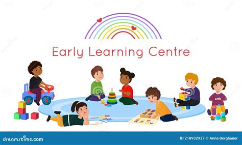 Early Learning Centre Logotype Public School And Kindergarten Logo