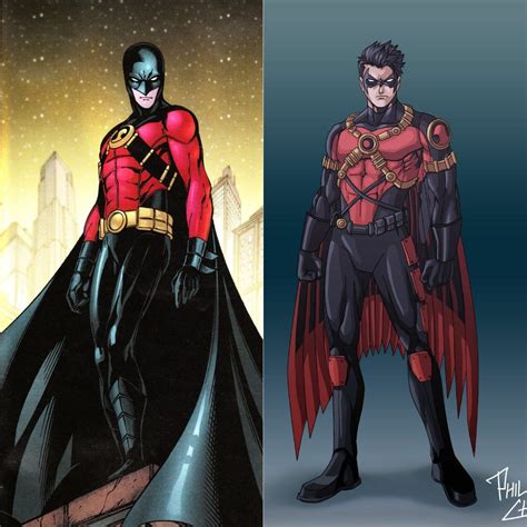 Tim Drake Fans Which Red Robin Costume Do You Prefer Rrobin