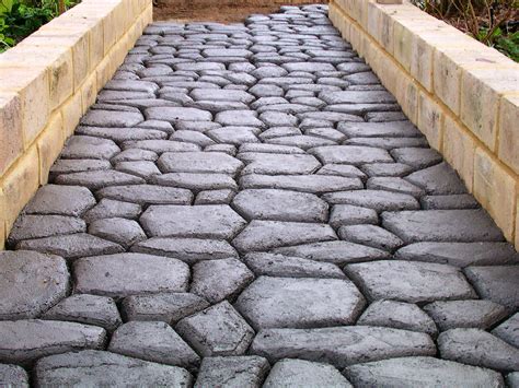 Stunning Diy Cobblestone Paving With Pavermaker Mould