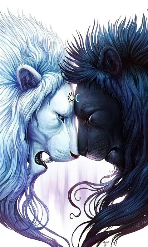 Download Black And White Lion Art Wallpaper For Desktop