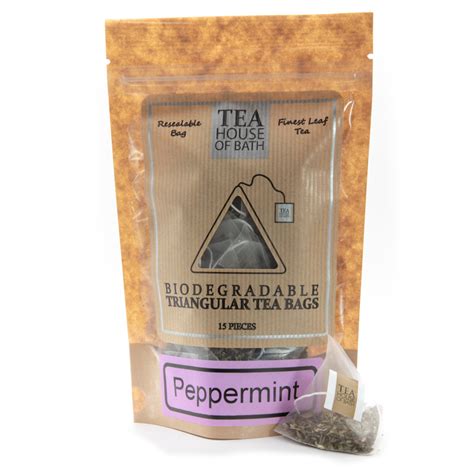 Peppermint Tea Bags Caffeine Free Herbal Tea