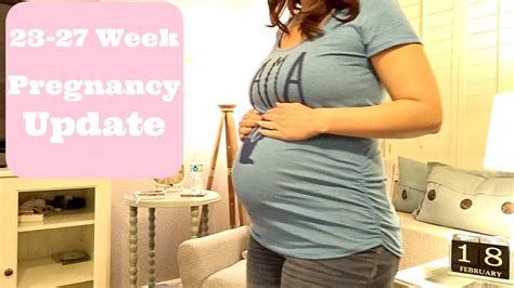 23 27 week pregnancy update youtube
