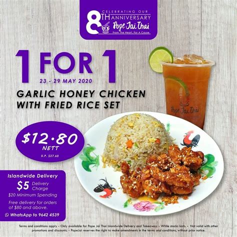 Make it in the instant pot from start to finish in just 20 minutes. 1 for 1 Garlic Honey Chicken with Fried Rice Set ($12.80 ...