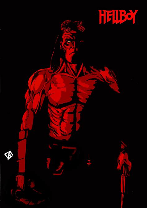 Hellboy Fan Art V2 By Rafaelskywalker On Deviantart