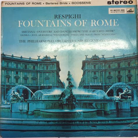 Respighi Fountains Of Rome Vinyl Discogs