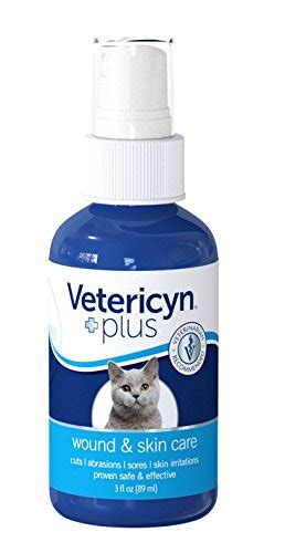 Feline Wound Spray By Vetericyn Plus Cat Skin Care And First Aid