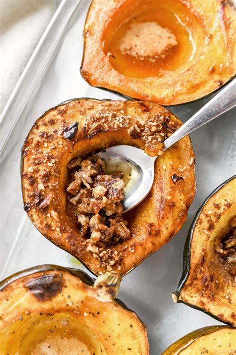Sweet And Delicious Oven Baked Acorn Squash Recipes Savvy Saving Couple