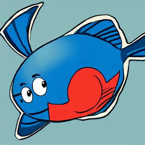 Fish With 4 Legs From Gumball Cartoon Stable Diffusion Openart
