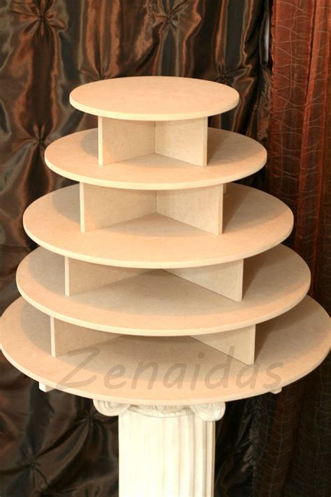 Personalized birthday gifts from zazzle. Cupcake Stand 7 Tier Round 200 Cupcakes Threaded Rod and Freestanding Style MDF Wood Cupcake ...