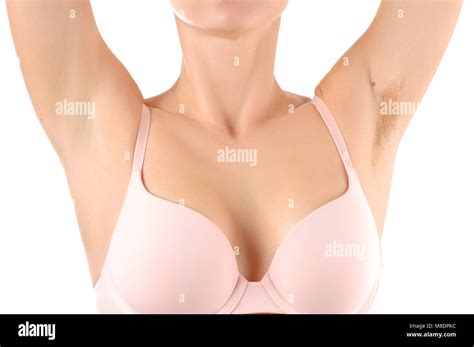 Girl Shaving Armpits Banque Dimage Et Photos Alamy