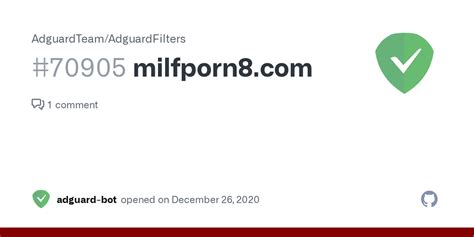 Milfporn Com Issue AdguardTeam AdguardFilters GitHub