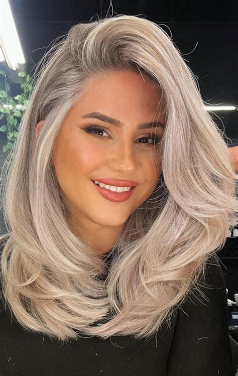 Enchanting Hair Colour Trends To Illuminate Creamy Pale Blonde