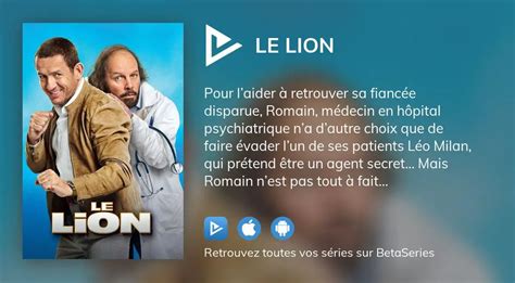 Où regarder le film Le Lion en streaming complet BetaSeries com