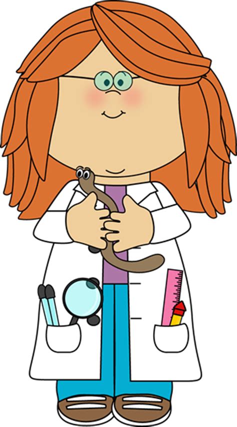 Science Clip Art Girl Clipart Panda Free Clipart Images