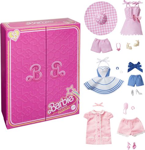 Barbie The Movie Fashion Pack With Three Iconic Film Outfits And