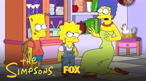 Lisa And Bart Get Into A Fight Season 30 Ep 9 The Simpsons Youtube